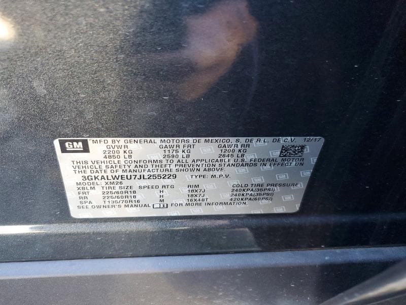 2018 GMC TERRAIN SLT 13