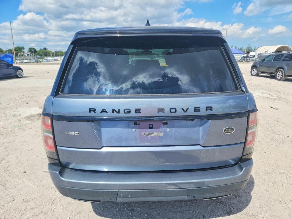 2019 LAND ROVER RANGE ROVER HSE 6