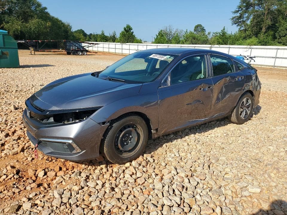 2019 HONDA CIVIC LX - 1