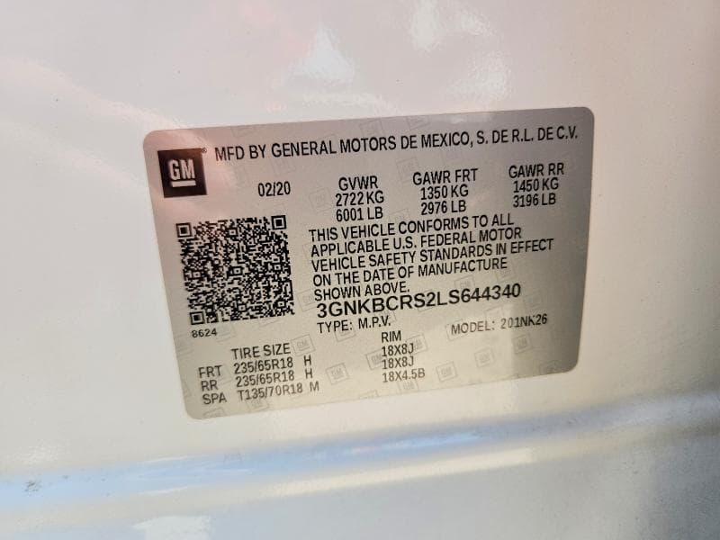 2020 CHEVROLET BLAZER 2LT 13