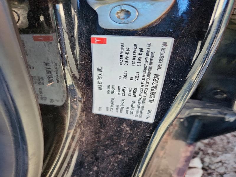 2018 TESLA MODEL 3 12