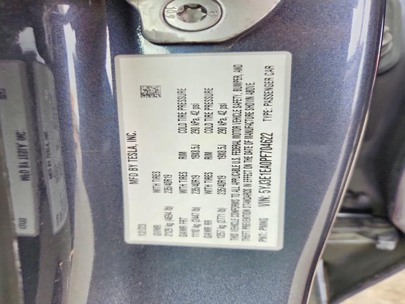 2023 TESLA MODEL 3 13