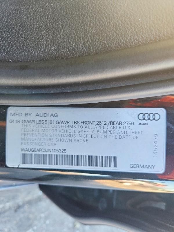 2018 AUDI A6 PREMIUM PLUS 13