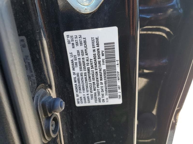 2018 HONDA CR-V EXL 13