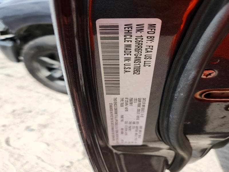 2022 RAM 1500 CLASSIC TRADESMAN 12