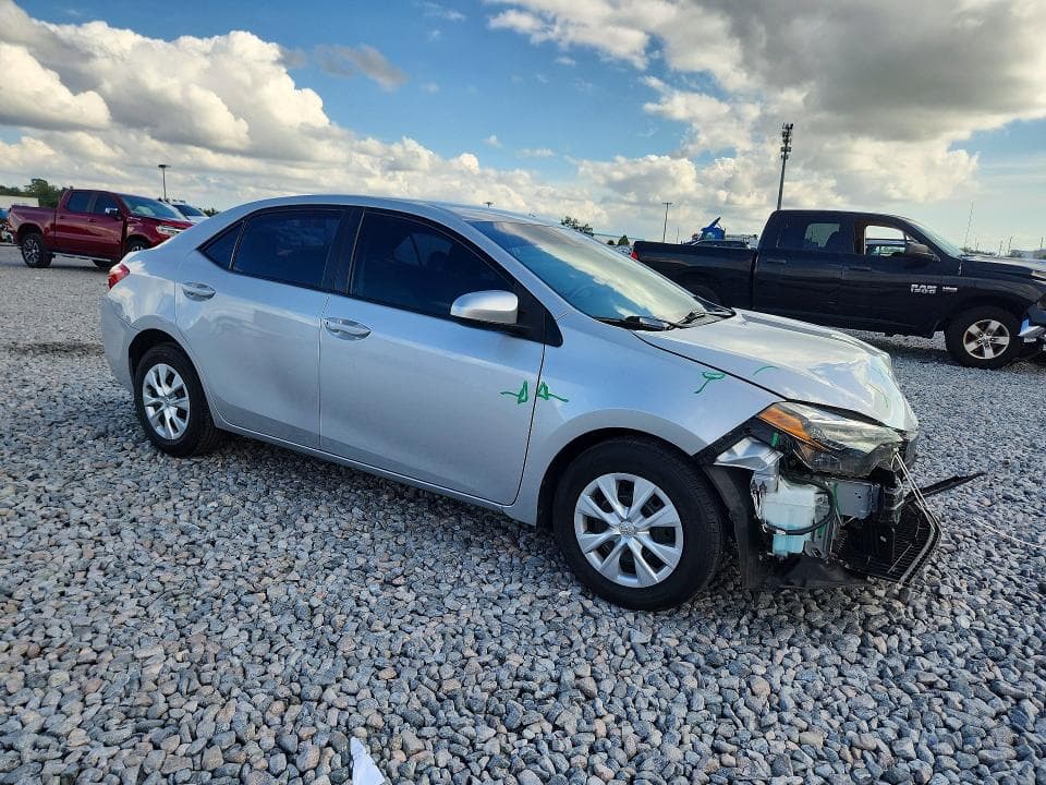 2019 TOYOTA COROLLA L 4