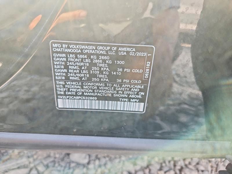 2023 VOLKSWAGEN ATLAS SE 13