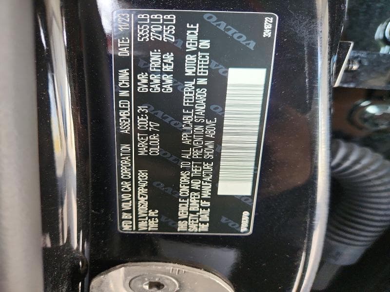 2024 VOLVO S90 PLUS 12