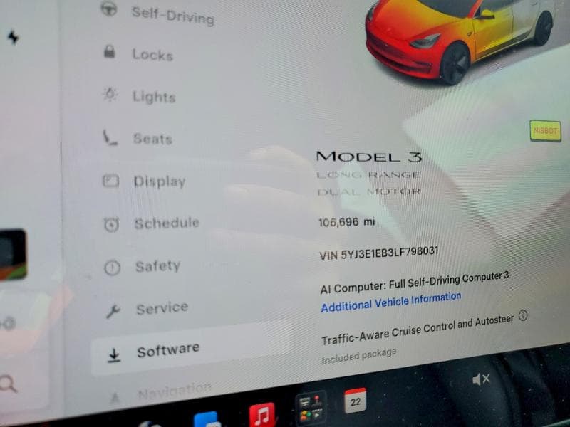 2020 TESLA MODEL 3 9