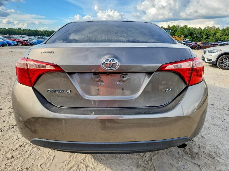 2017 TOYOTA COROLLA LE 6