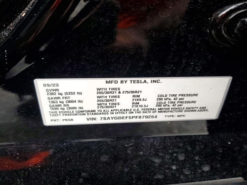 2023 TESLA MODEL Y 14