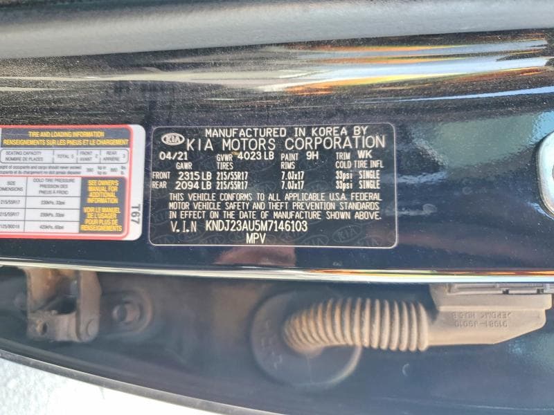 2021 KIA SOUL S 13