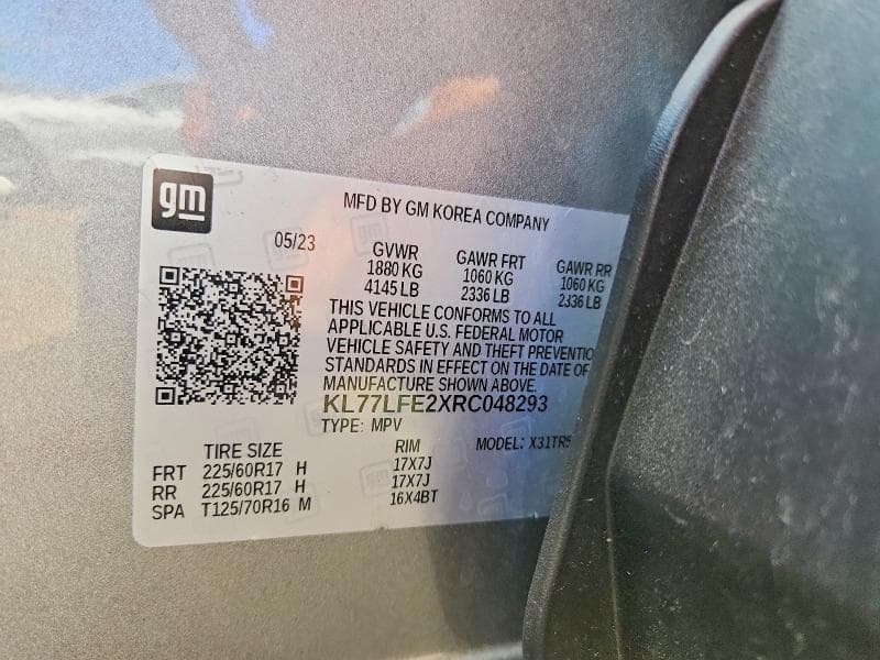 2024 CHEVROLET TRAX LS 12