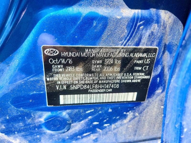 2017 HYUNDAI ELANTRA VALUE EDITION 13