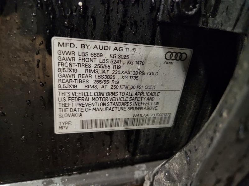 2018 AUDI Q7 PREMIUM PLUS 14