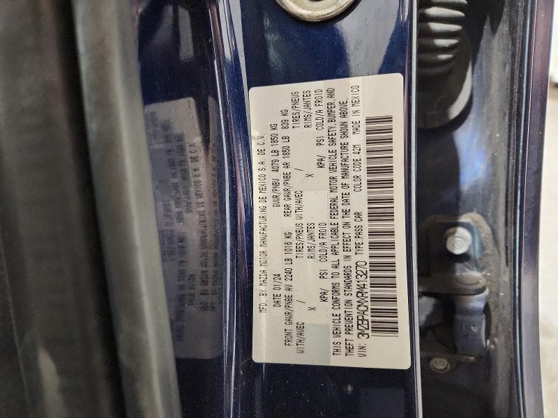2024 MAZDA 3 PREFERRED 13