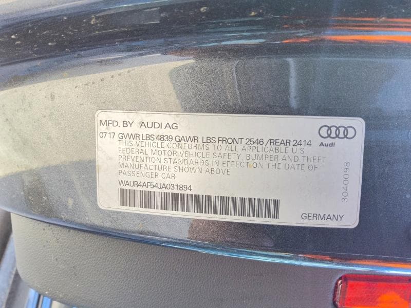 2018 AUDI S5 PRESTIGE 12