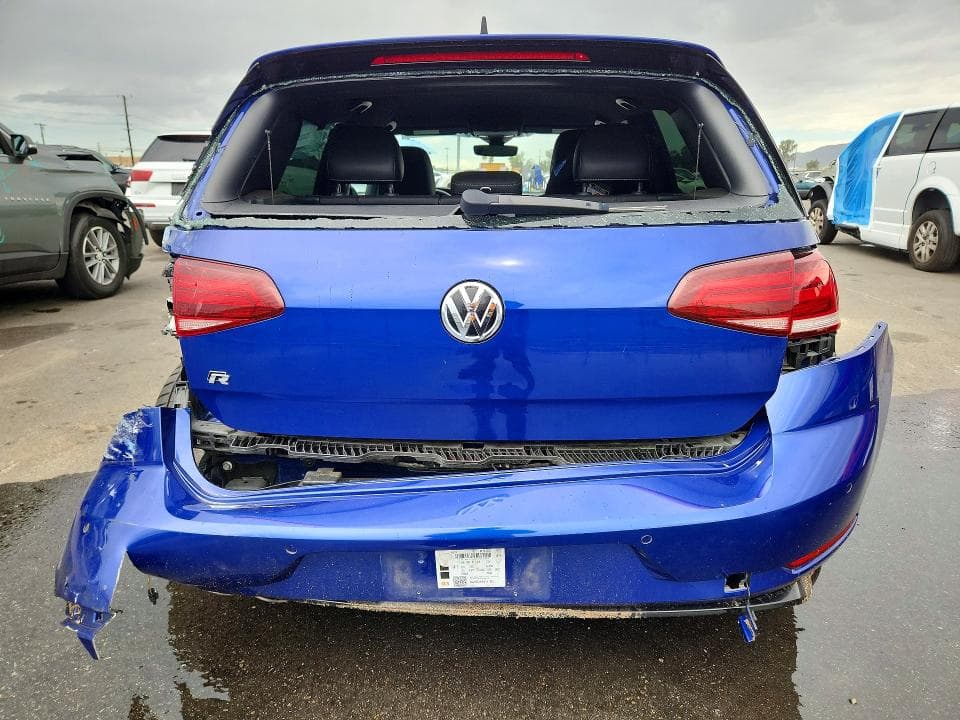 2019 VOLKSWAGEN GOLF R 6