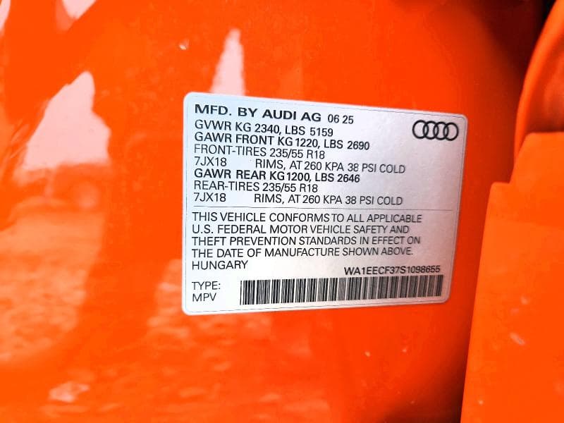 2025 AUDI Q3 PREMIUM PLUS S LINE 45 13