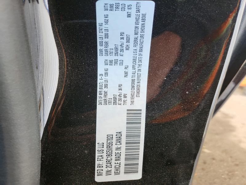 2027 CHRYSLER PACIFICA SELECT 14