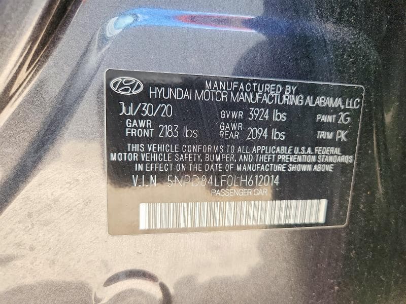 2020 HYUNDAI ELANTRA SEL 13