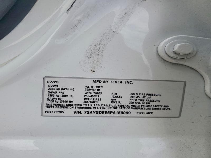 2023 TESLA MODEL Y 13