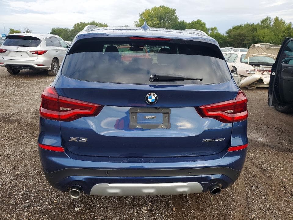 2018 BMW X3 XDRIVE30I 6
