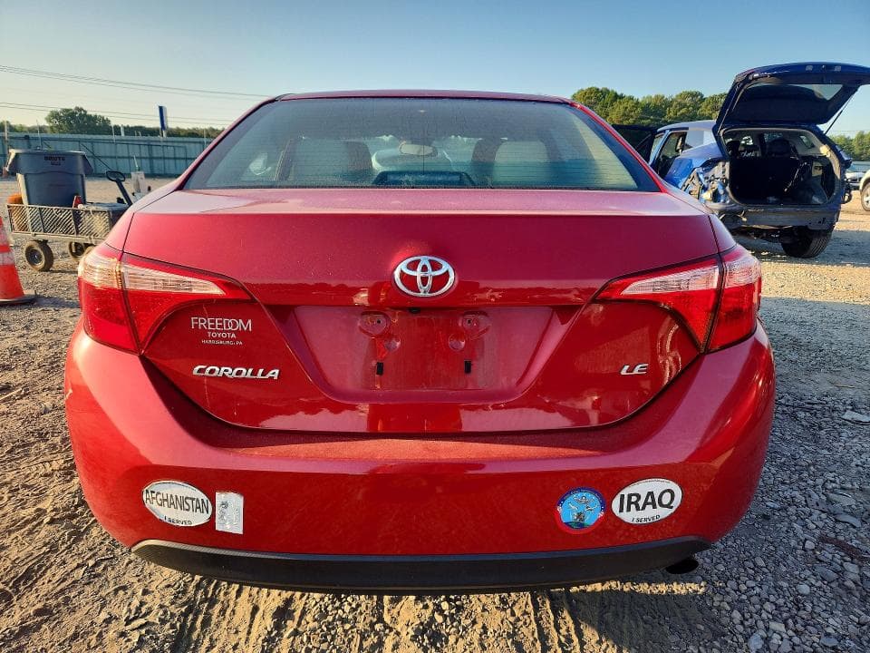 2017 TOYOTA COROLLA LE 6