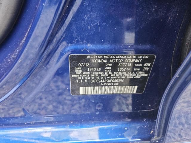 2019 HYUNDAI ACCENT SE 12