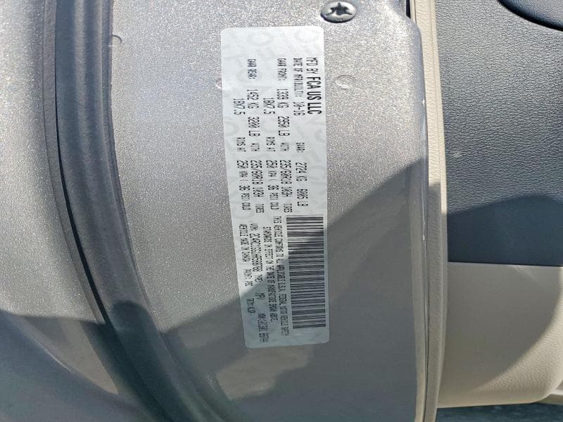 2017 CHRYSLER PACIFICA LIMITED 13