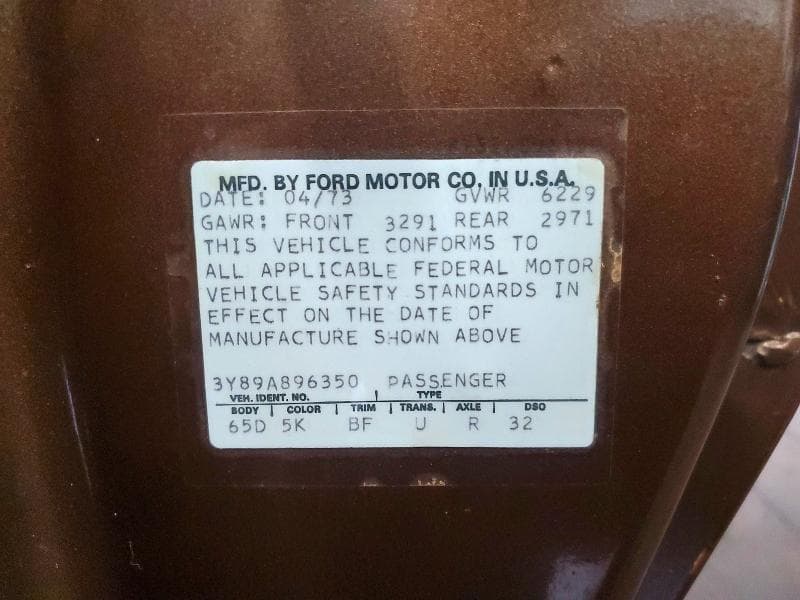 1973 FORD MARK IV 12
