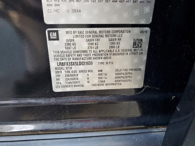 2020 BUICK ENVISION PREMIUM 14