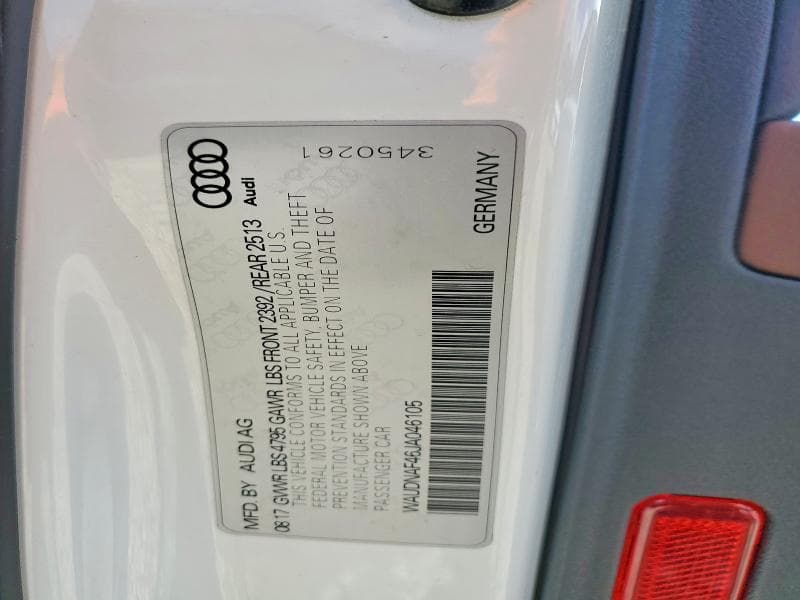 2018 AUDI A4 PREMIUM 12