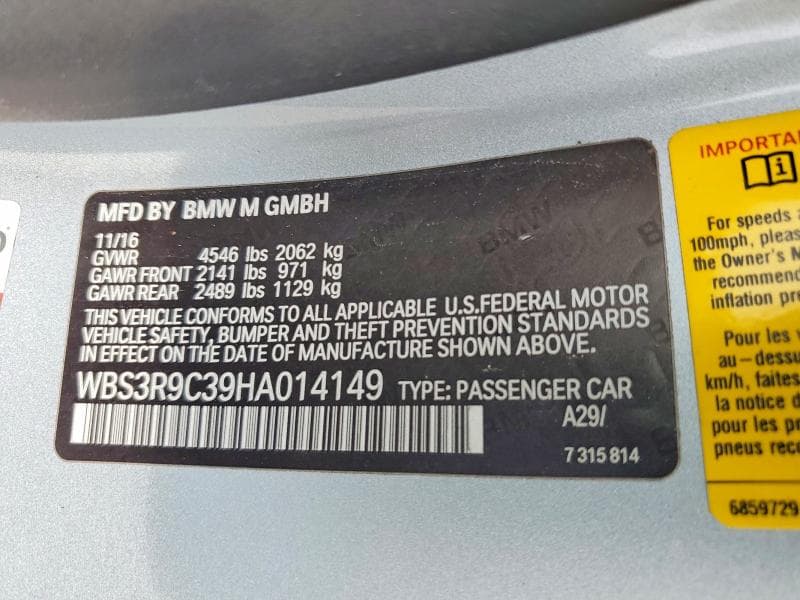 2017 BMW M4 13