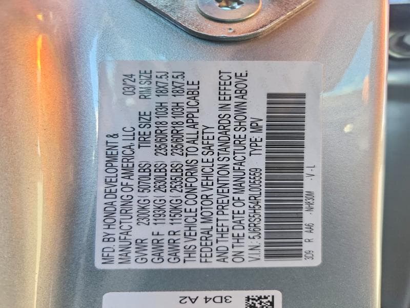 2024 HONDA CR-V SPORT 13