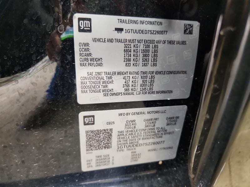2025 GMC SIERRA K1500 SLT 13