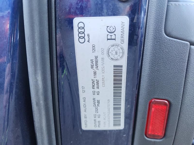 2018 AUDI S5 PRESTIGE 12