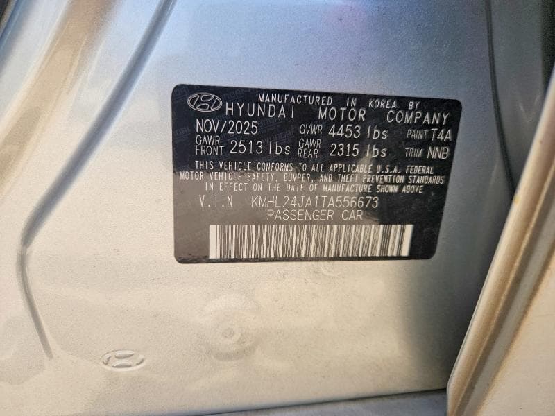 2026 HYUNDAI SONATA SE 12