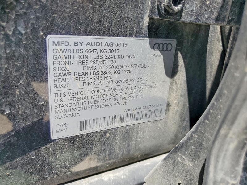 2019 AUDI Q7 PREMIUM PLUS 13