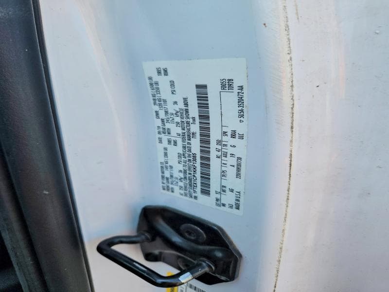 2019 FORD F150 SUPER CAB 12