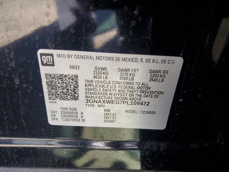 2023 CHEVROLET EQUINOX RS 13