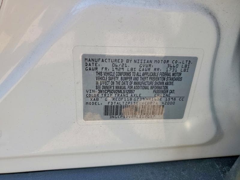 2021 NISSAN KICKS SR 13