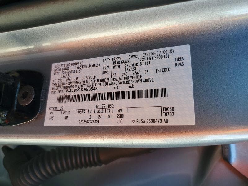 2025 FORD F150 XLT 12