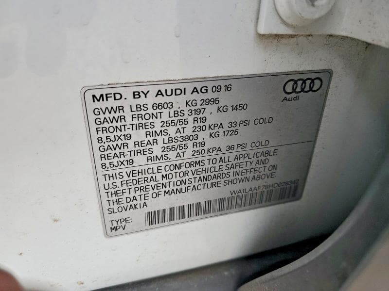 2017 AUDI Q7 PREMIUM PLUS 13