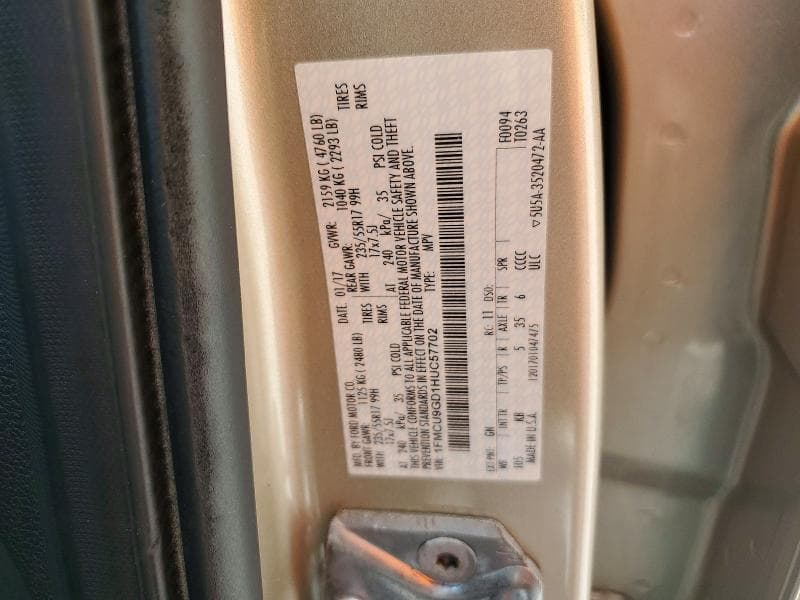 2017 FORD ESCAPE SE 13