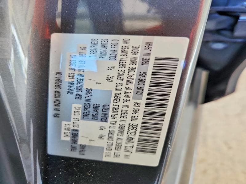 2019 MAZDA 6 TOURING 12