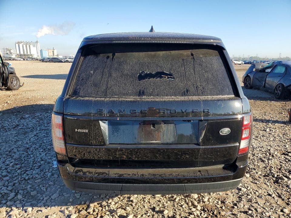 2017 LAND ROVER RANGE ROVER HSE 6