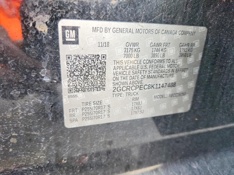 2019 CHEVROLET SILVERADO LD C1500 LT 13
