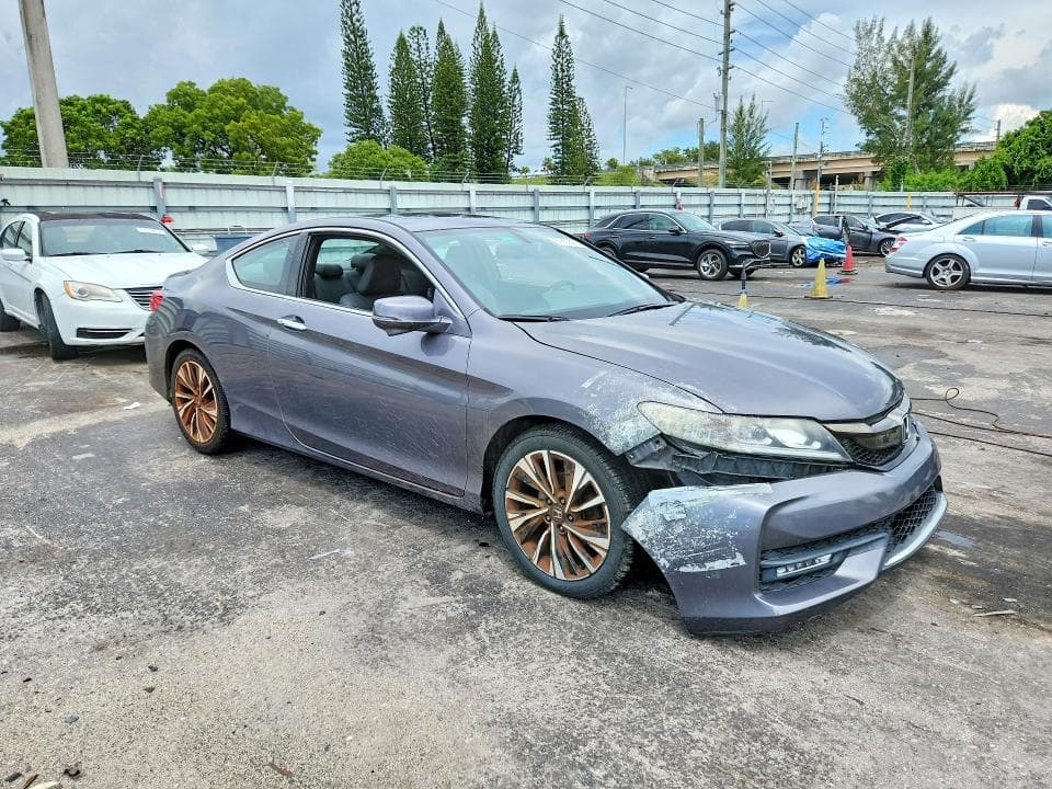 2017 HONDA ACCORD EXL 4