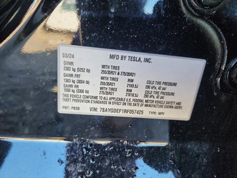 2024 TESLA MODEL Y 13